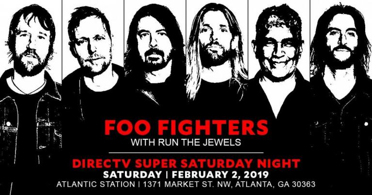 Poster Super Saturday Night Foo Fighters