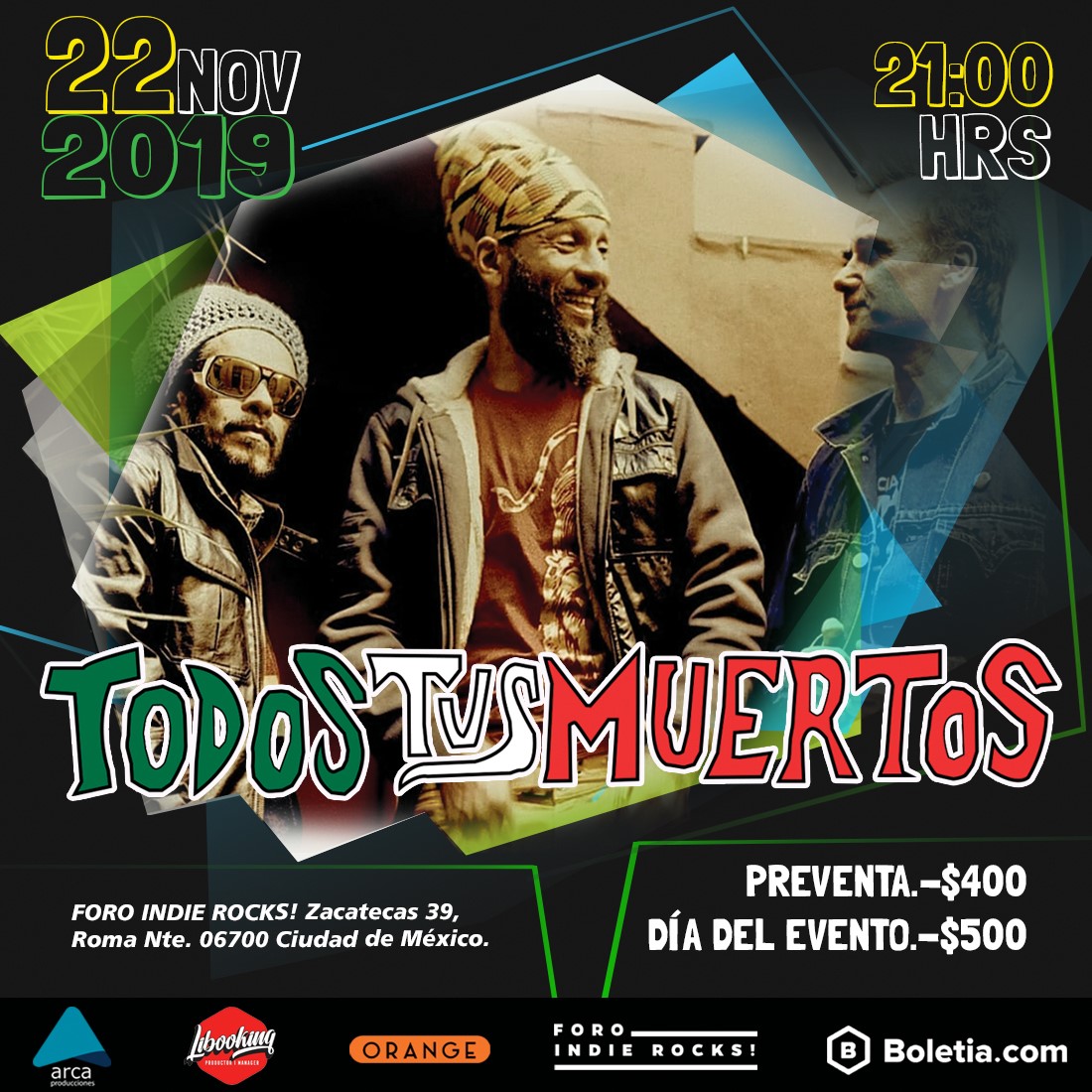 TODOS TUS MUERTOS 22 NOVIEMBRE