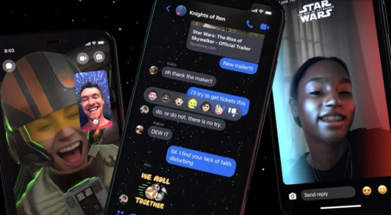 como activar messenger star wars en facebook
