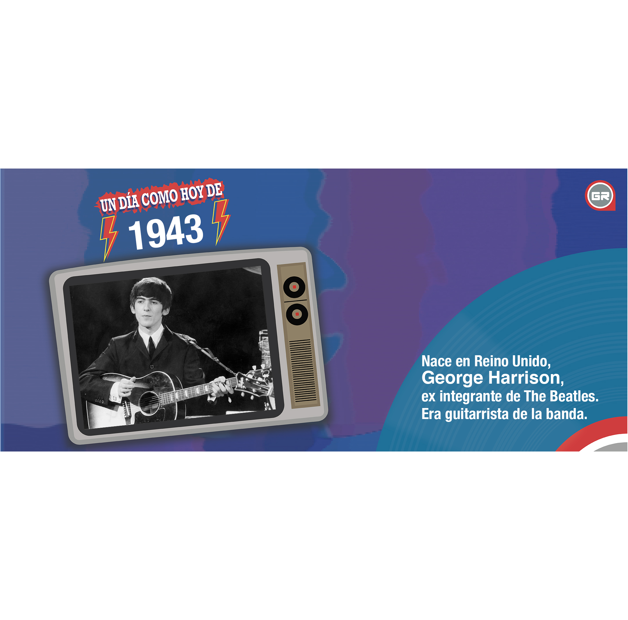 diseño página web George Harrison