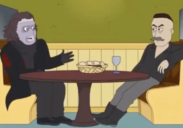 Nergal (Behemoth) publicó un video animado, en el que comparte una graciosa escena junto a Corey Taylor (Slipknot, StoneSour) y Til Lindemann (Rammstein).