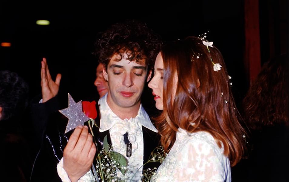 GUSTAVO CERATI  Y su Boda  con Cecilia Amenábar a 27 años