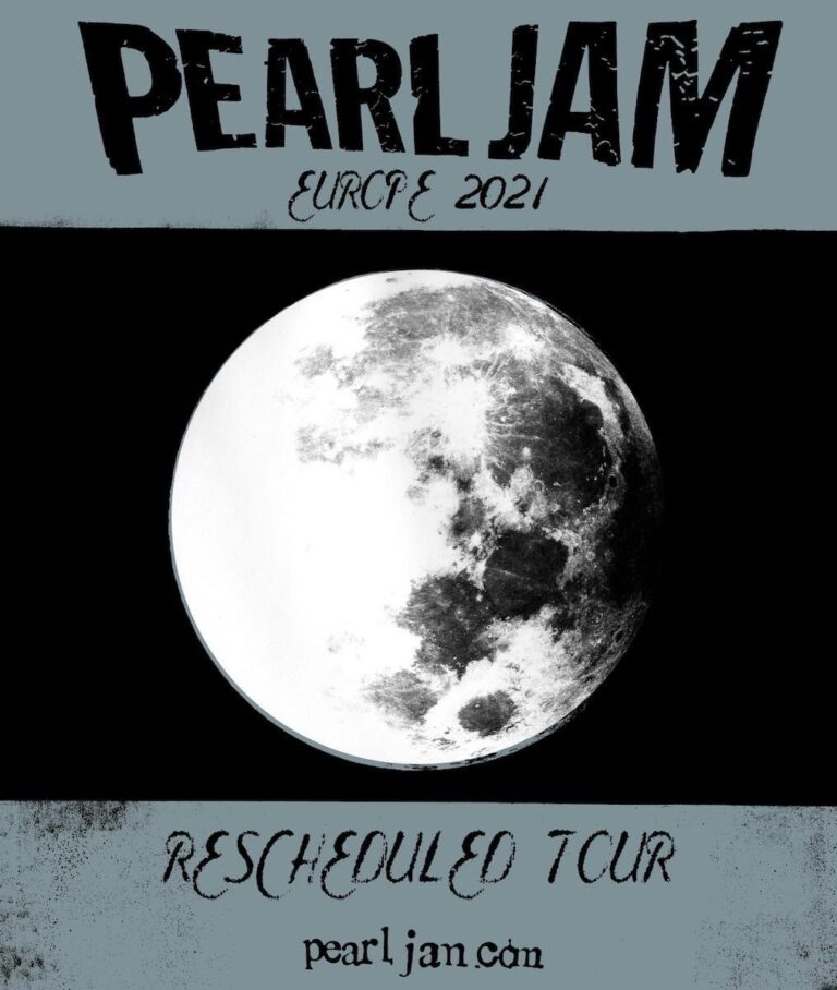 Pearl Jam anuncia su gira Europea para 2021, incluye nuevas fechas