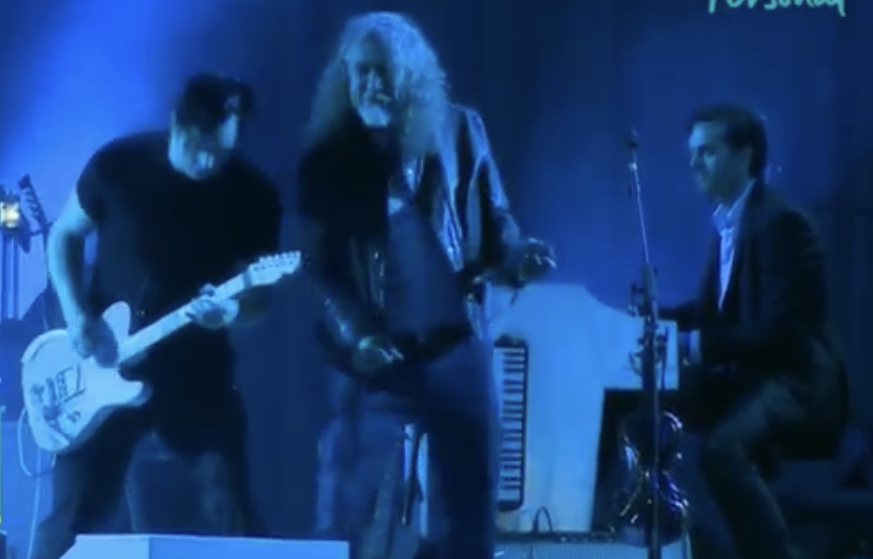 Robert Plant y Jack White interpretan "The Lemon Song" de Led Zeppelin