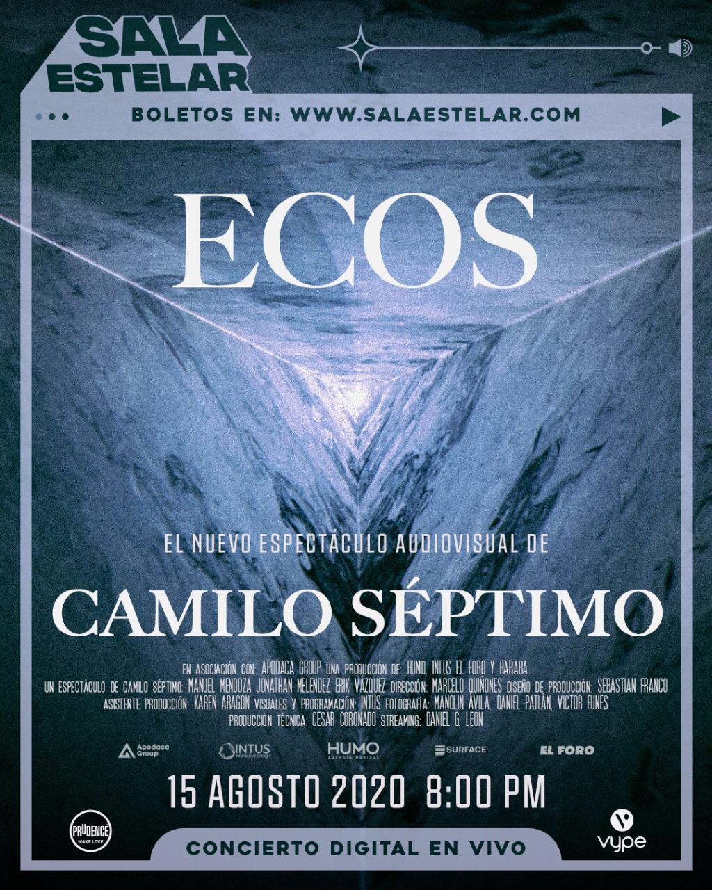 Camilo séptimo en el sala estelar
