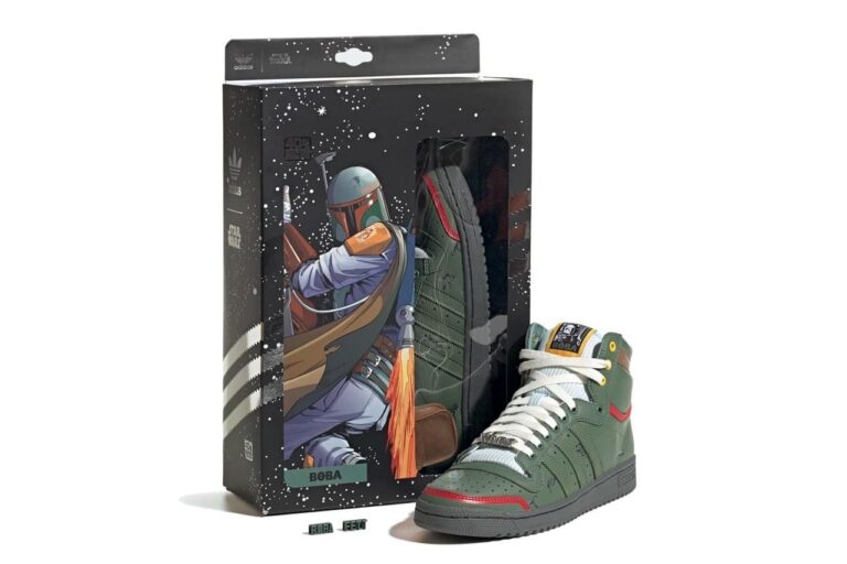 Boba Fett llega con su 'Star Wars' x adidas Top Ten Hi