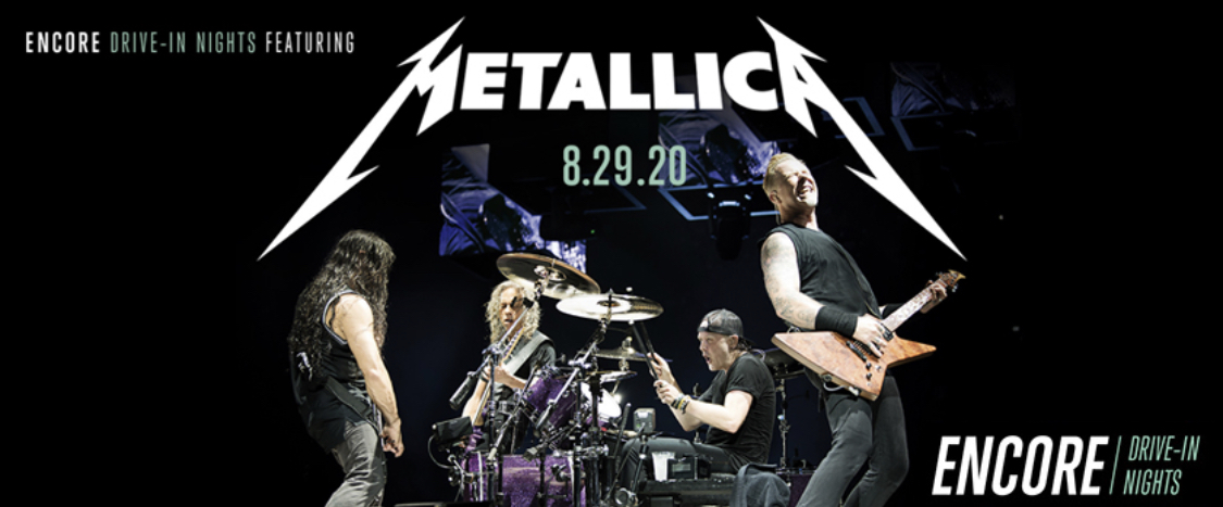 METALLICA anuncia el primer show de 2020,At A Drive-In Cerca de ti