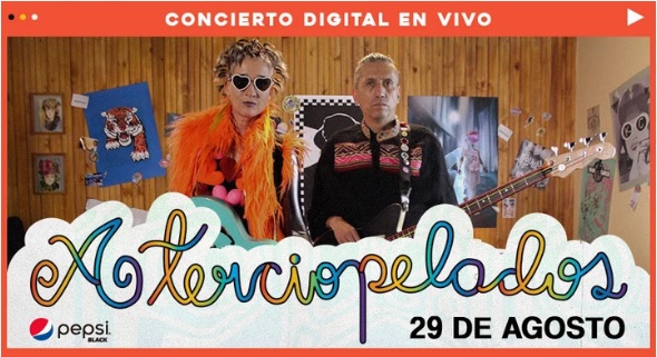 Aterciopelados en Sala estelar 29 de Agosto 2020