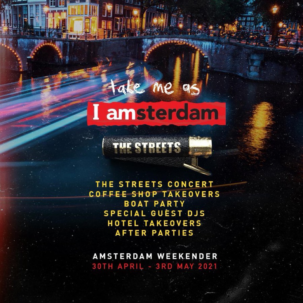 The Streets anuncia el fin de semana de Ámsterdam 2021