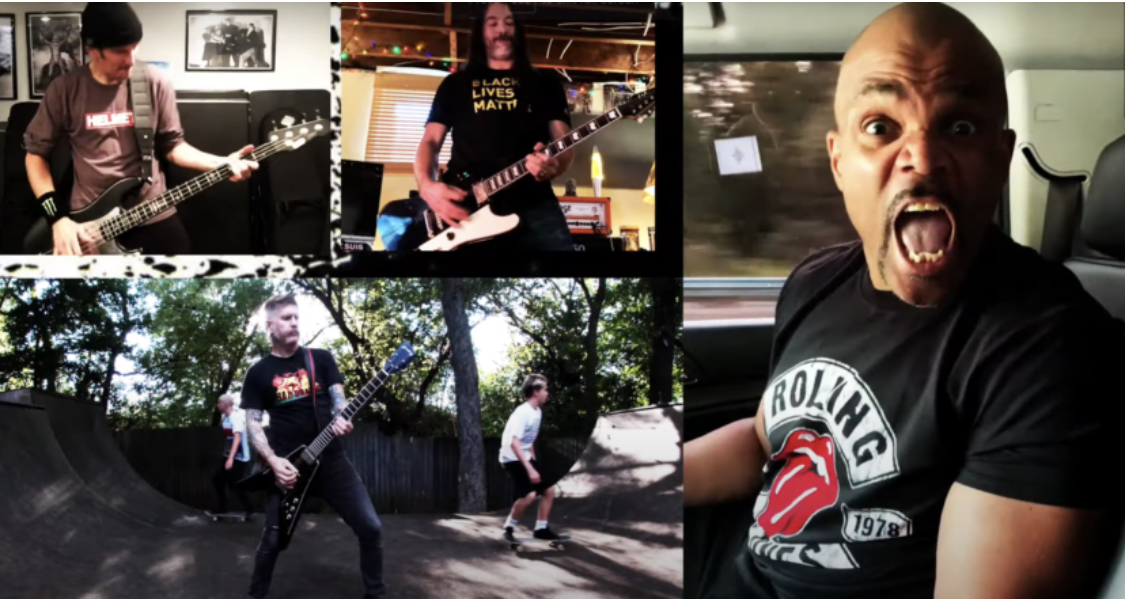 Anthrax, Mastodon, Korn Members, DMC coverean "We Care A Lot" de Faith No More