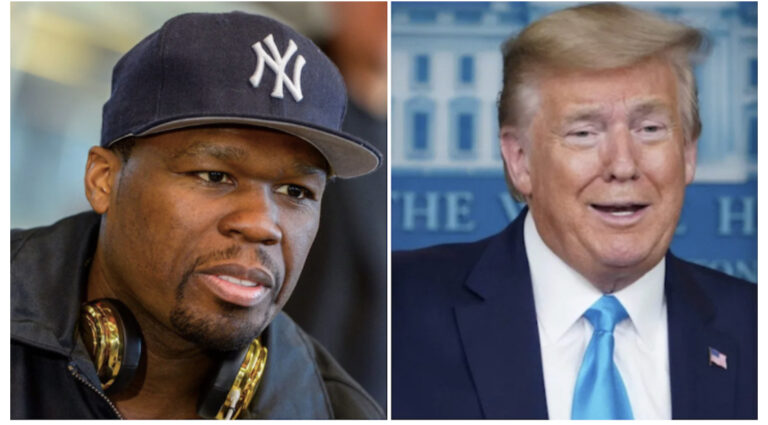 50 Cent respalda a Donald Trump a pesar de que "a Trump no le gustan los negros"