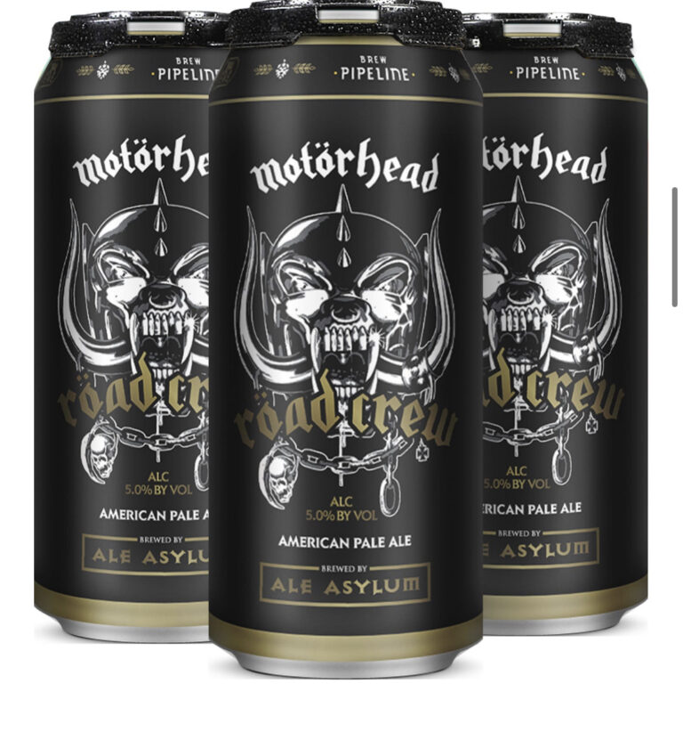 La cerveza artesanal Röad Crew de Motörhead llega a Estados Unidos