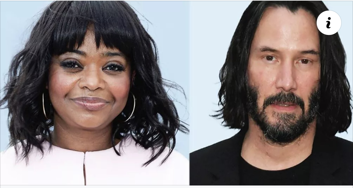Octavia Spencer recibió de celebridades conocidas felitaciones , la de Keanu Reeves el la hizo llorar