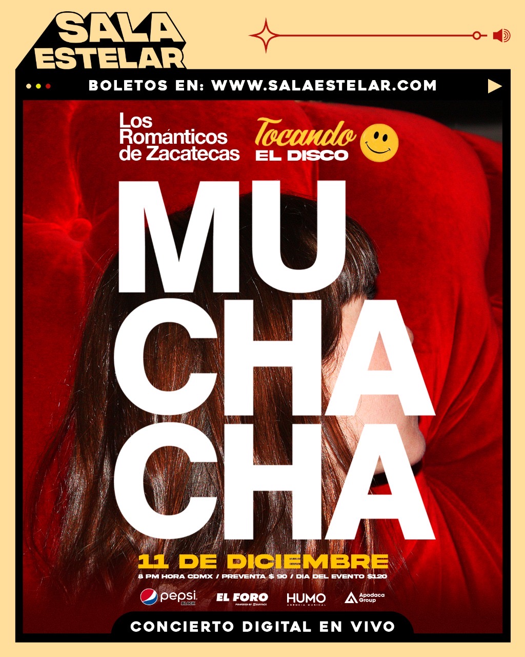 Poster Los Romanticos de Zacatecas