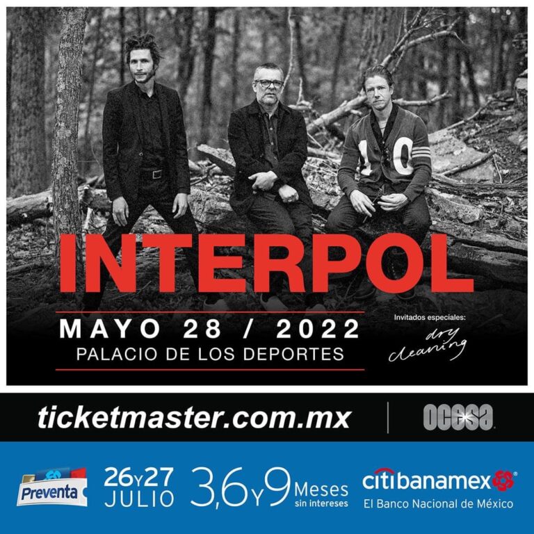 Interpol en el palacio de los Deportes
