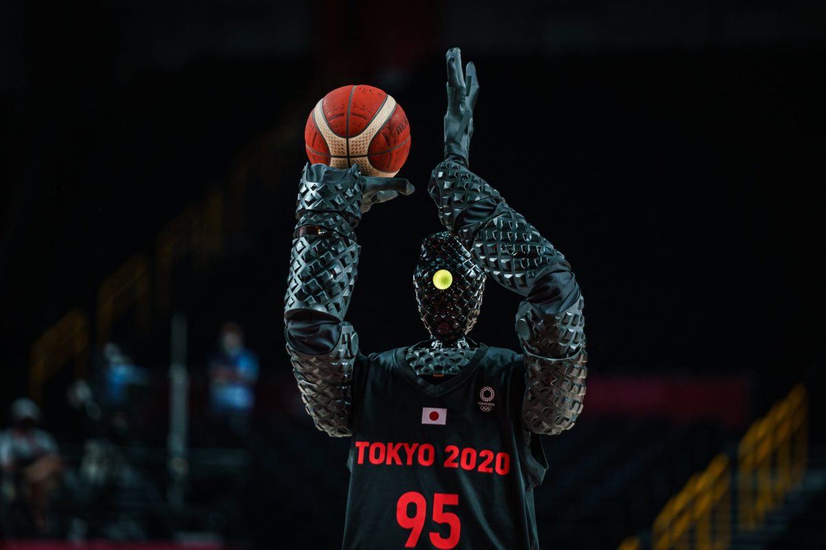 El robot baloncestista de Toyota que se destacó en los Juegos Olímpicos de Tokio 2020