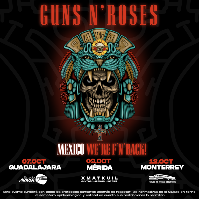 Guns and roses en México 2021