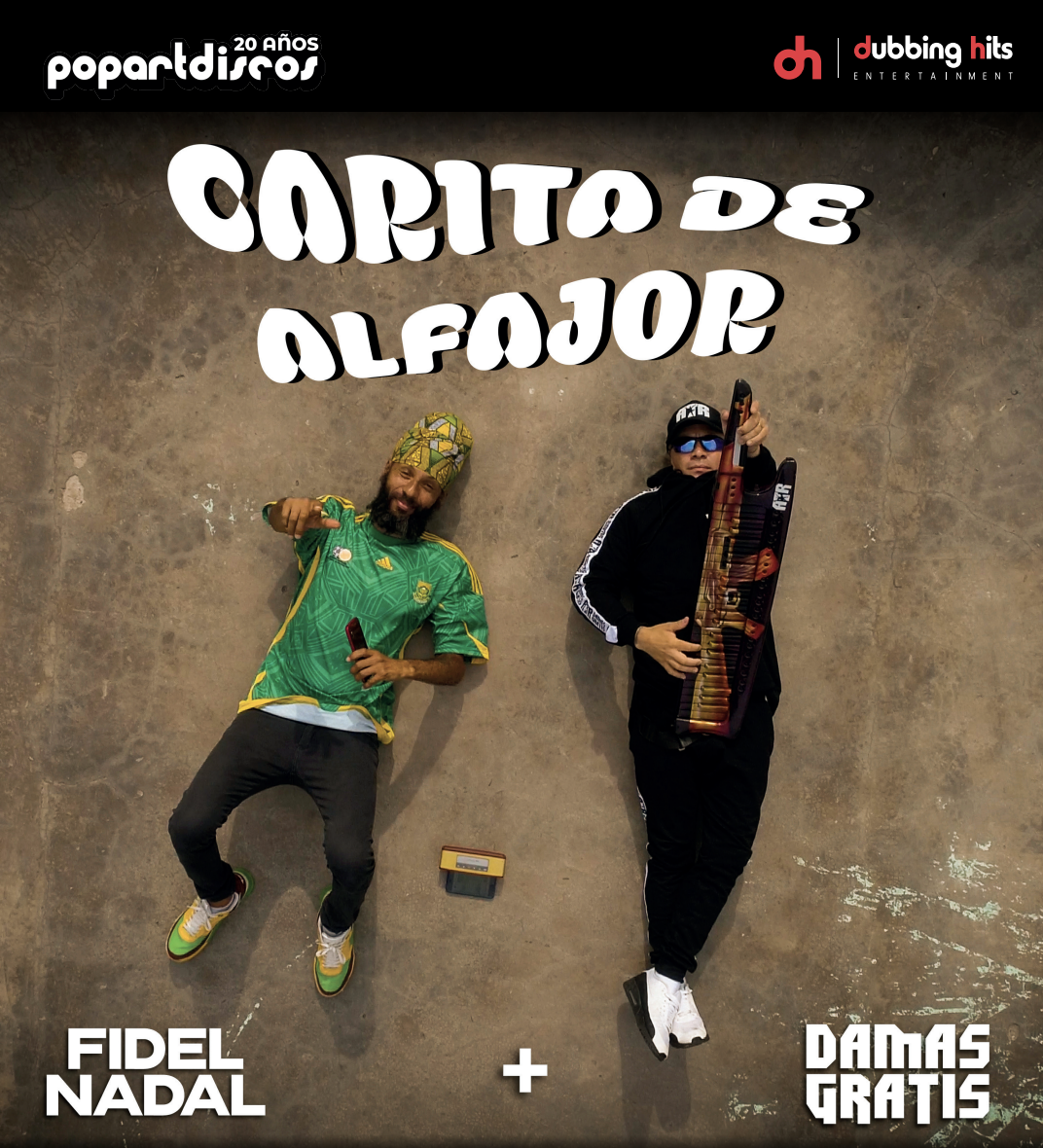 Fidel Nadal y Pablo Lescano ( Damas Gratis ) tema Carita De Alfajor