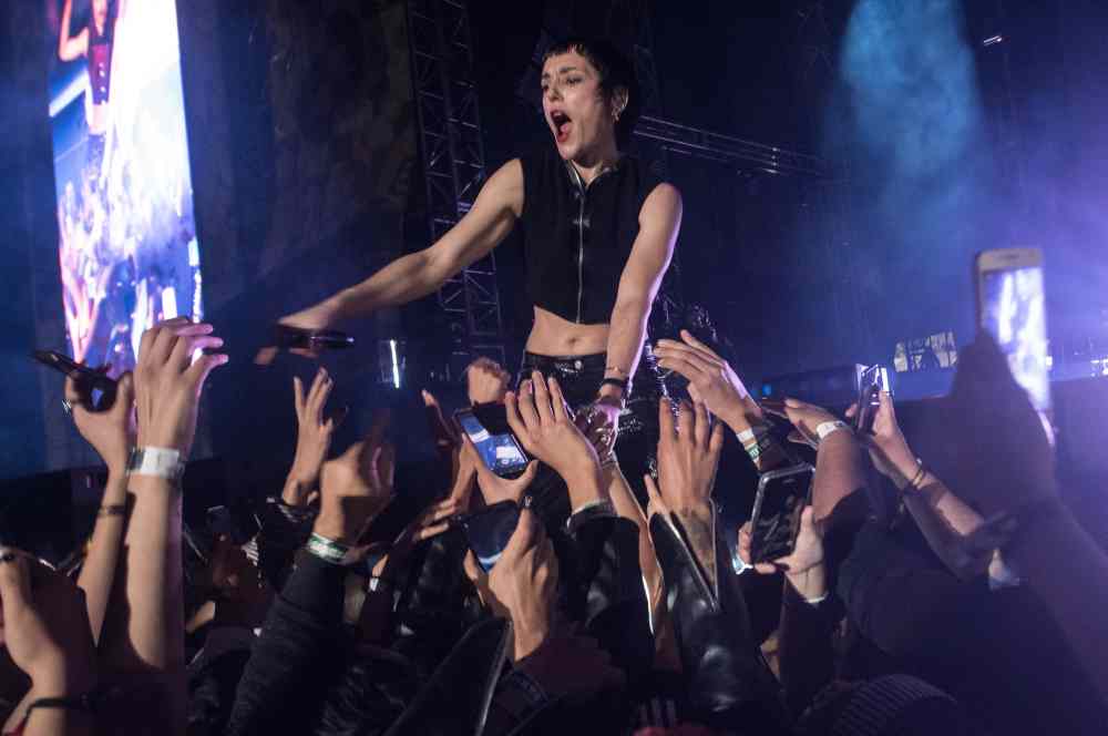 Jehnny Beth. Foto: Alejandro Meléndez
