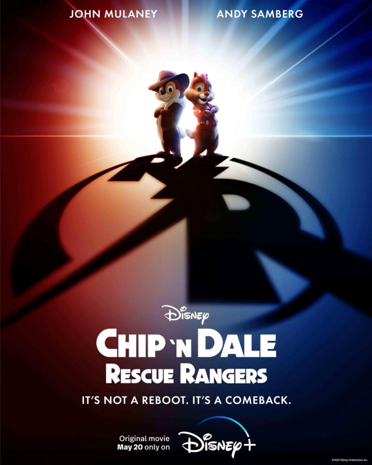 Disney+ lanza el tráiler y póster de Chip 'n Dale Rescue Rangers