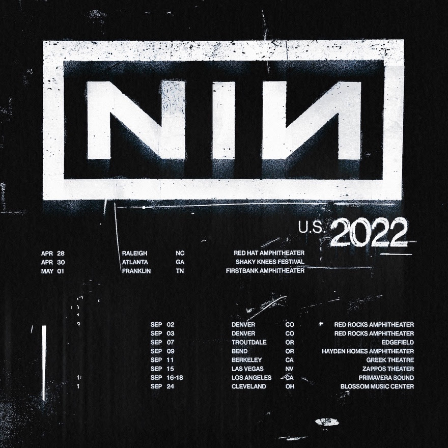 nin 2022 tour lineup