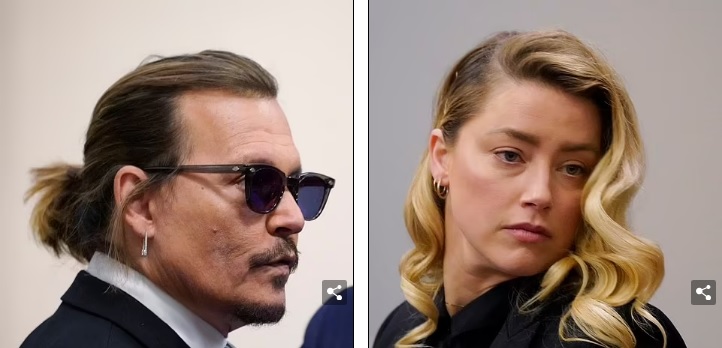 Mensajes de texto de Johnny Depp a su médico sobre Amber Heard ¡Está tan llena de mierda como un ganso de Navidad!'