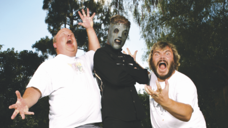 COREY TAYLOR DE SLIPKNOT ENTREVISTA A JACK BLACK Y KYLE GASS DE TENACIOUS D