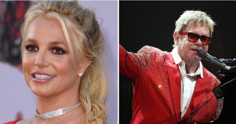 Britney Spears graba dueto de Tiny Dancer con Elton John
