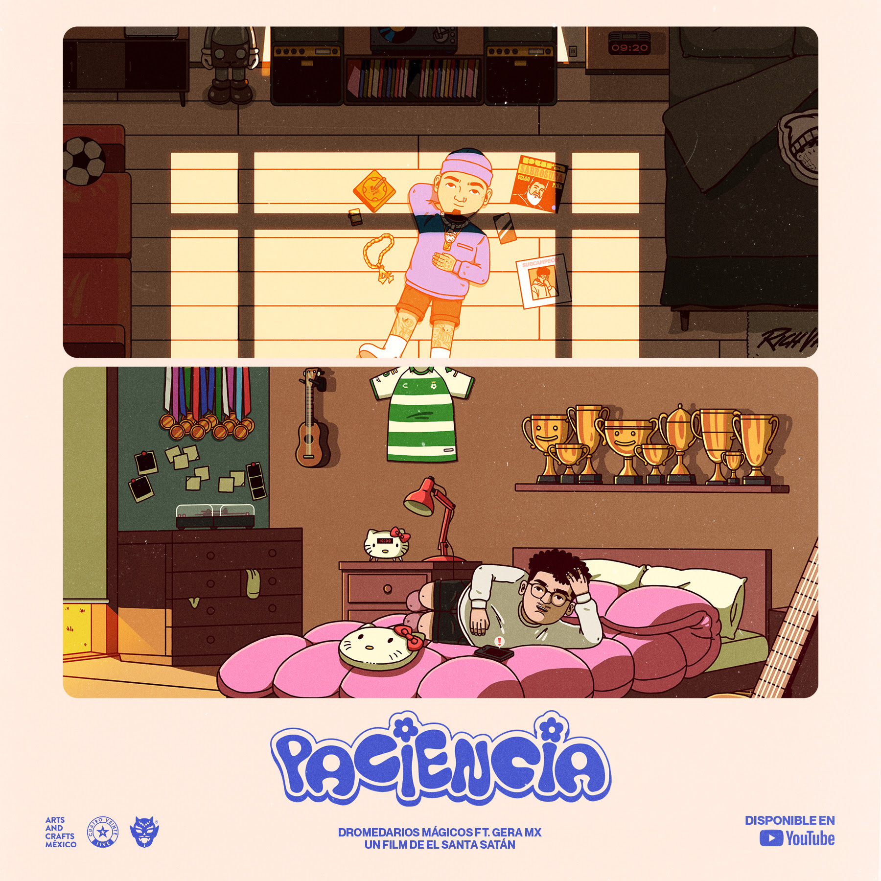 Dromedarios Mágicos lanzan video animado feat. Gera Mx