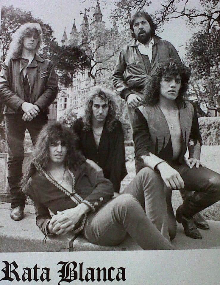 Rata Blanca debutó en su primer concierto en el teatro "Luz y Fuerza"