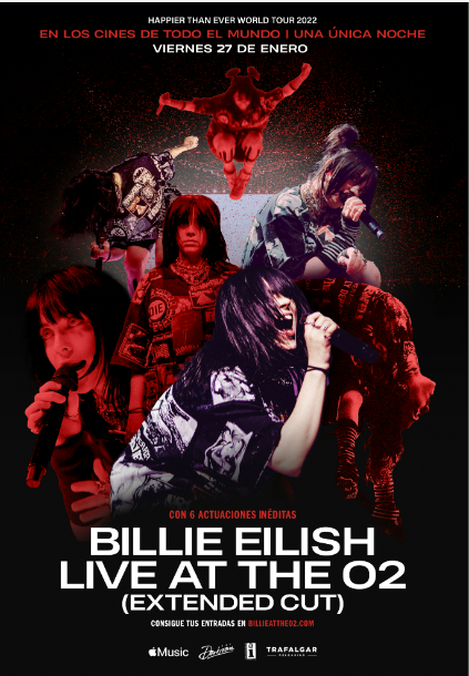 La preventa del concierto “Billie Eilish Live At The O2” llega en exclusiva a Cinépolis