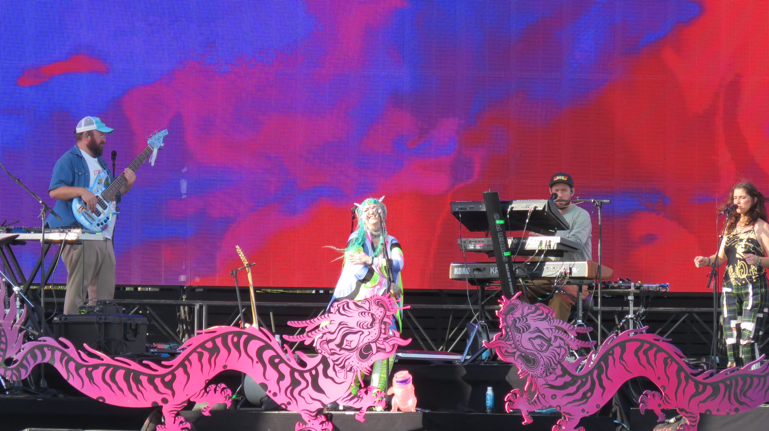 Hiuatus Kaiyote en Coachella 2023 (14)