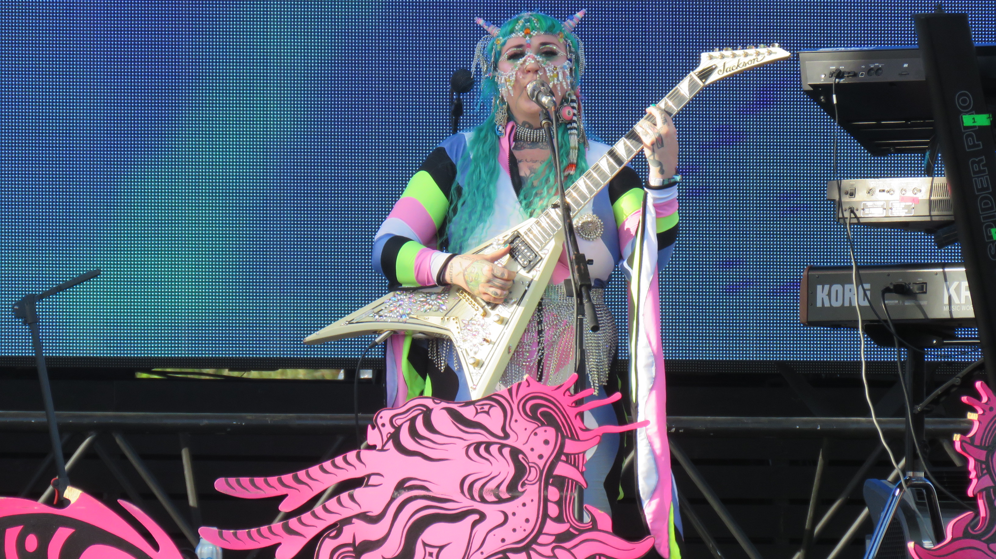 Hiuatus Kaiyote en Coachella 2023 (19)