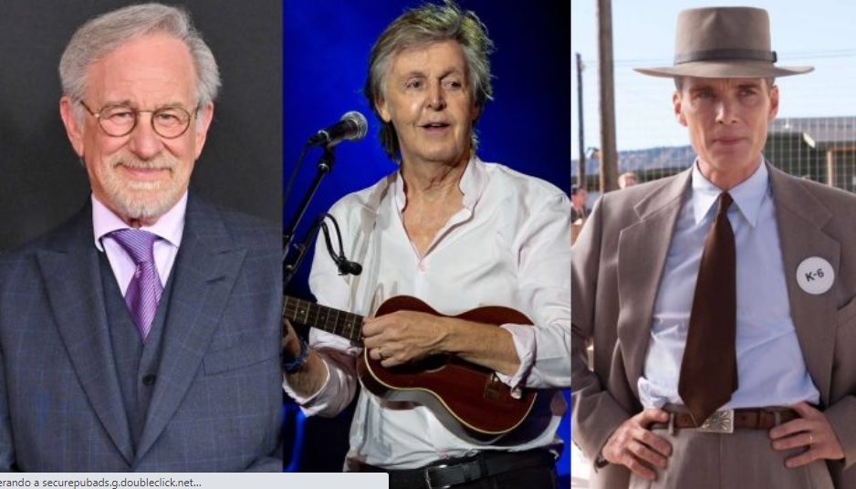 Steven Spielberg y Paul McCartney asisten juntos a la proyección de 'Oppenheimer'