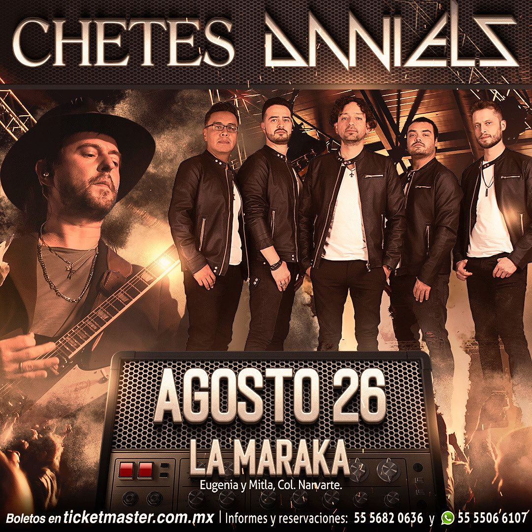 CHETES DANIELS LA MARAKA AGO 2023 CARTEL