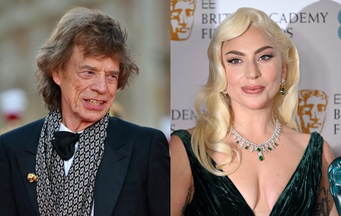 Mick Jagger habla de trabajar con la gran cantante Lady Gaga