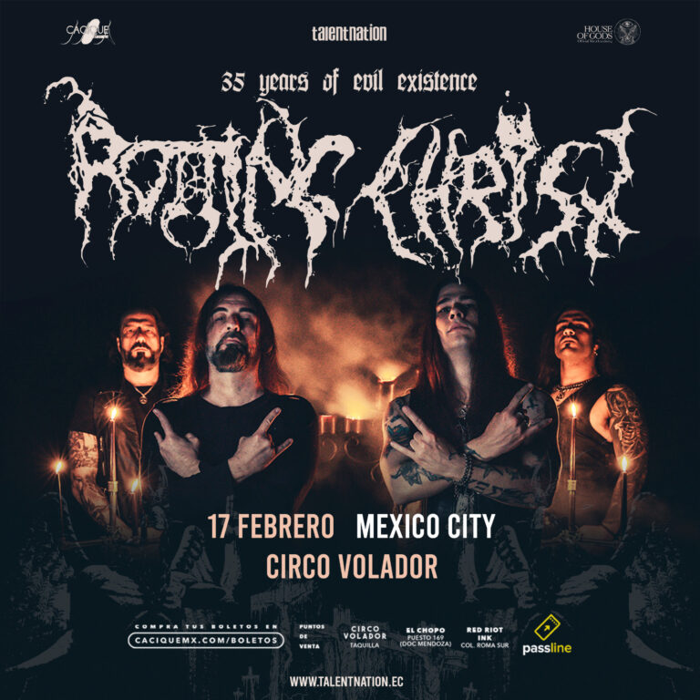 Rotting Christ flyer CDMX 2024 1