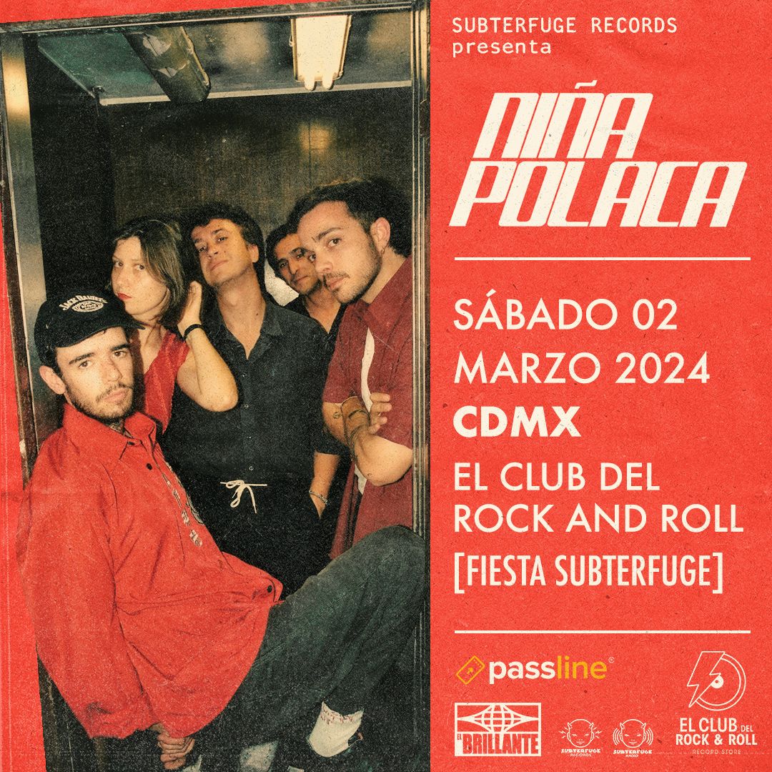 NiñaPolaca flyer cdmx