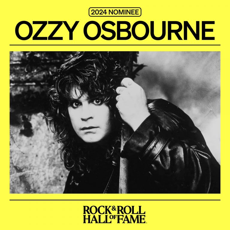Ozzy Osbourne lidera el primer día de las votaciones del Salón de la Fama del Rock & Roll 2024
