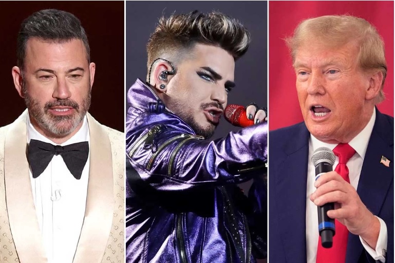 Adam Lambert critica al 'Reality TV Fossil' Donald Trump por el comentario de Jimmy Kimmel