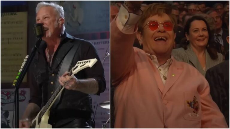 Así suena la versión oficial de Metallica tocando Funeral for a Friend de Elton John