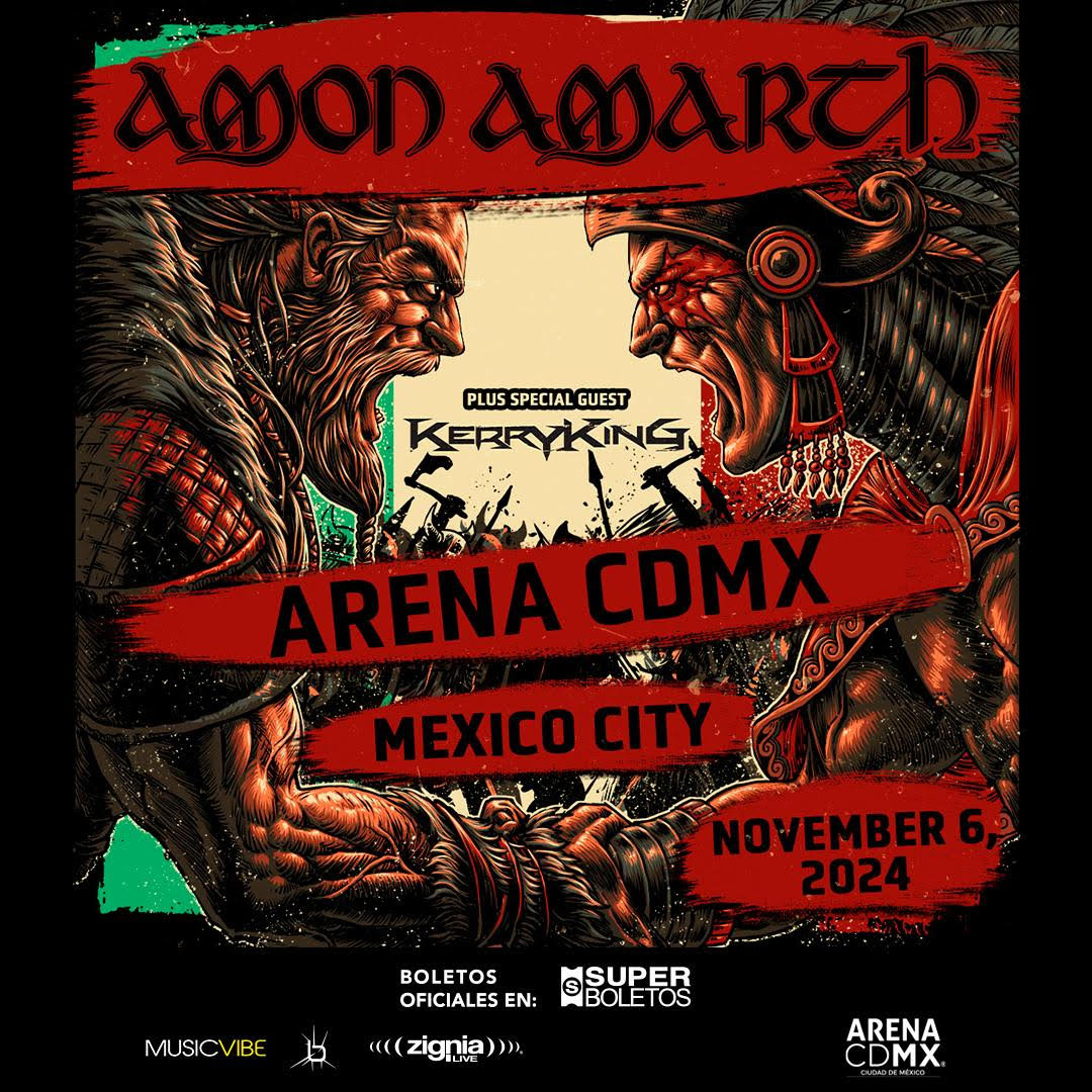 AMON AMARTH en la Arena CDMX