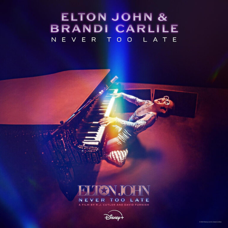 Elton John y Brandi Carlile presentan la nueva canción, “Never Too Late”