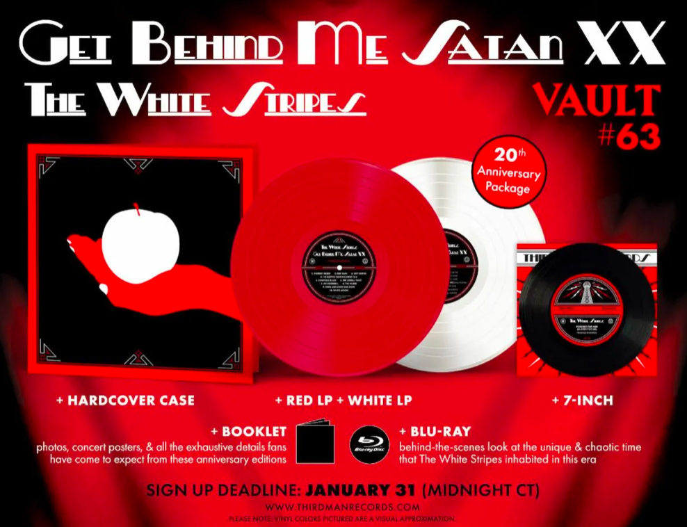 The White Stripes anuncian el lanzamiento de Get Behind Me Satan