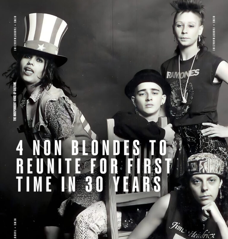 4 Non Blondes se reunirá por primera vez en más de 30 años en el Festival BottleRock.