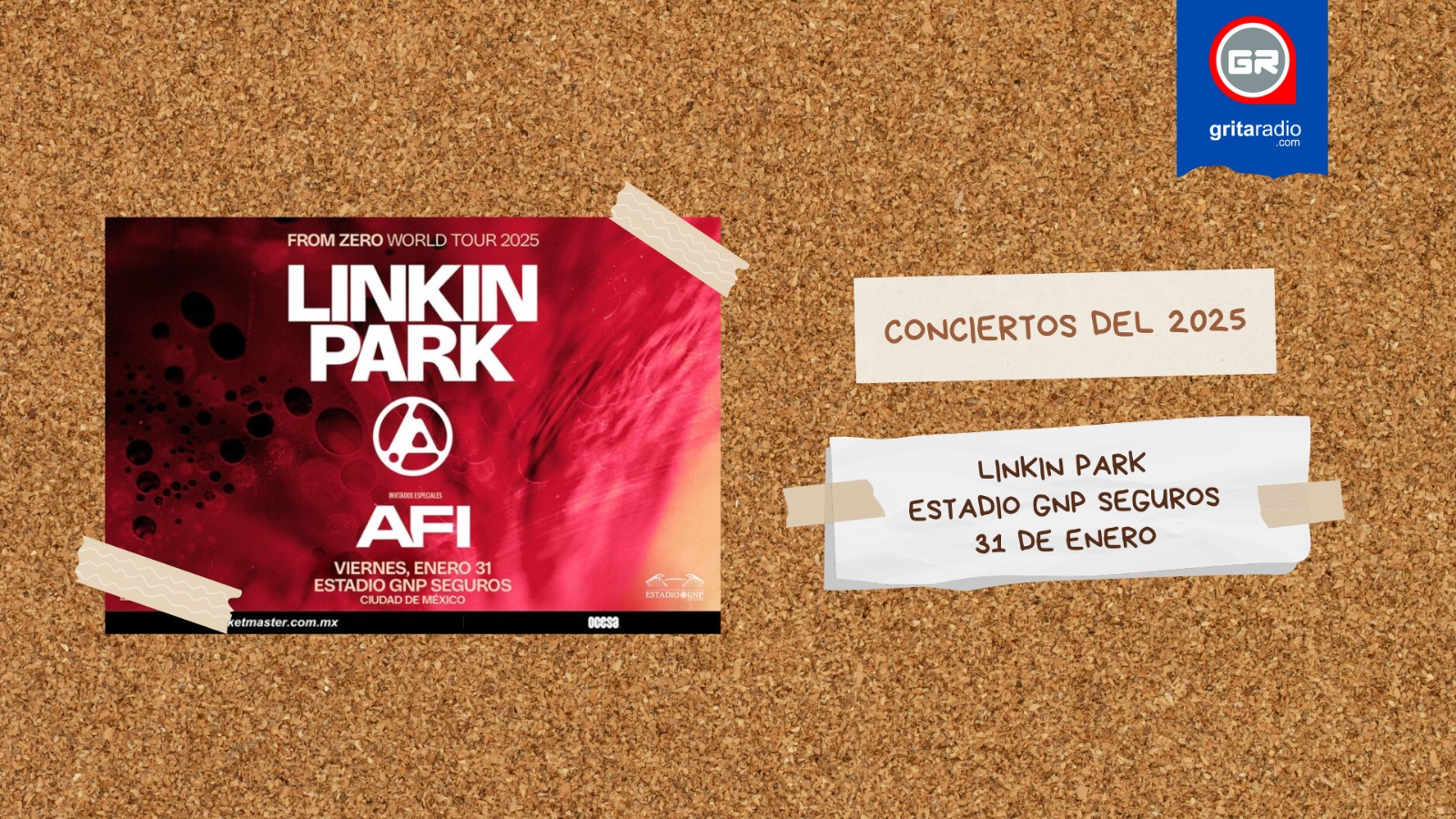 LINKIN PARK ESTADIO GNP SEGUROS