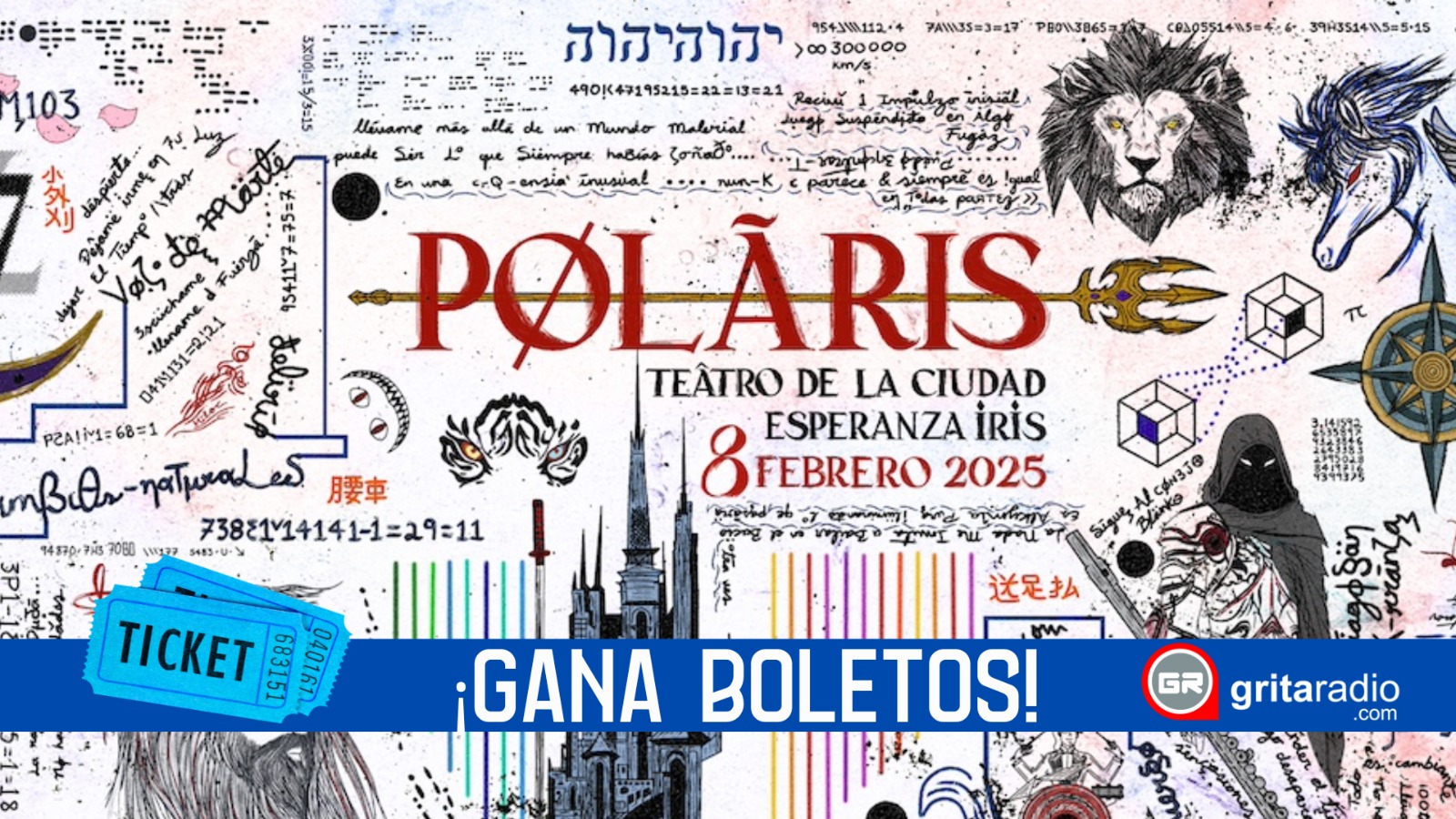 Gana Boletos para Polaris en Teatro Esperanza Iris