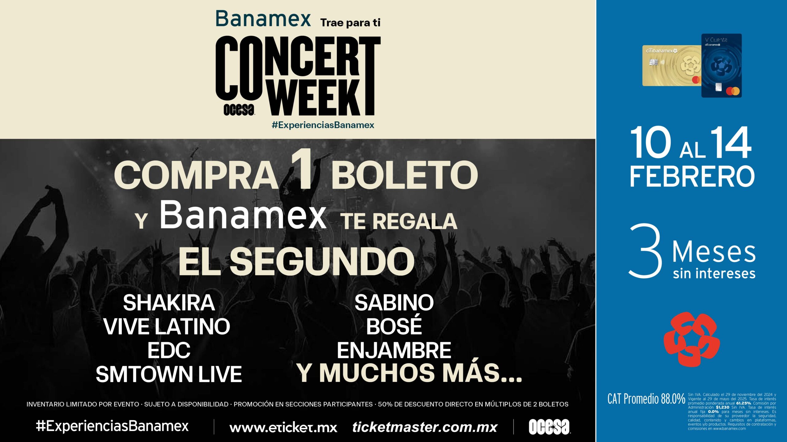 CONCERT WEEK OCESA 2025