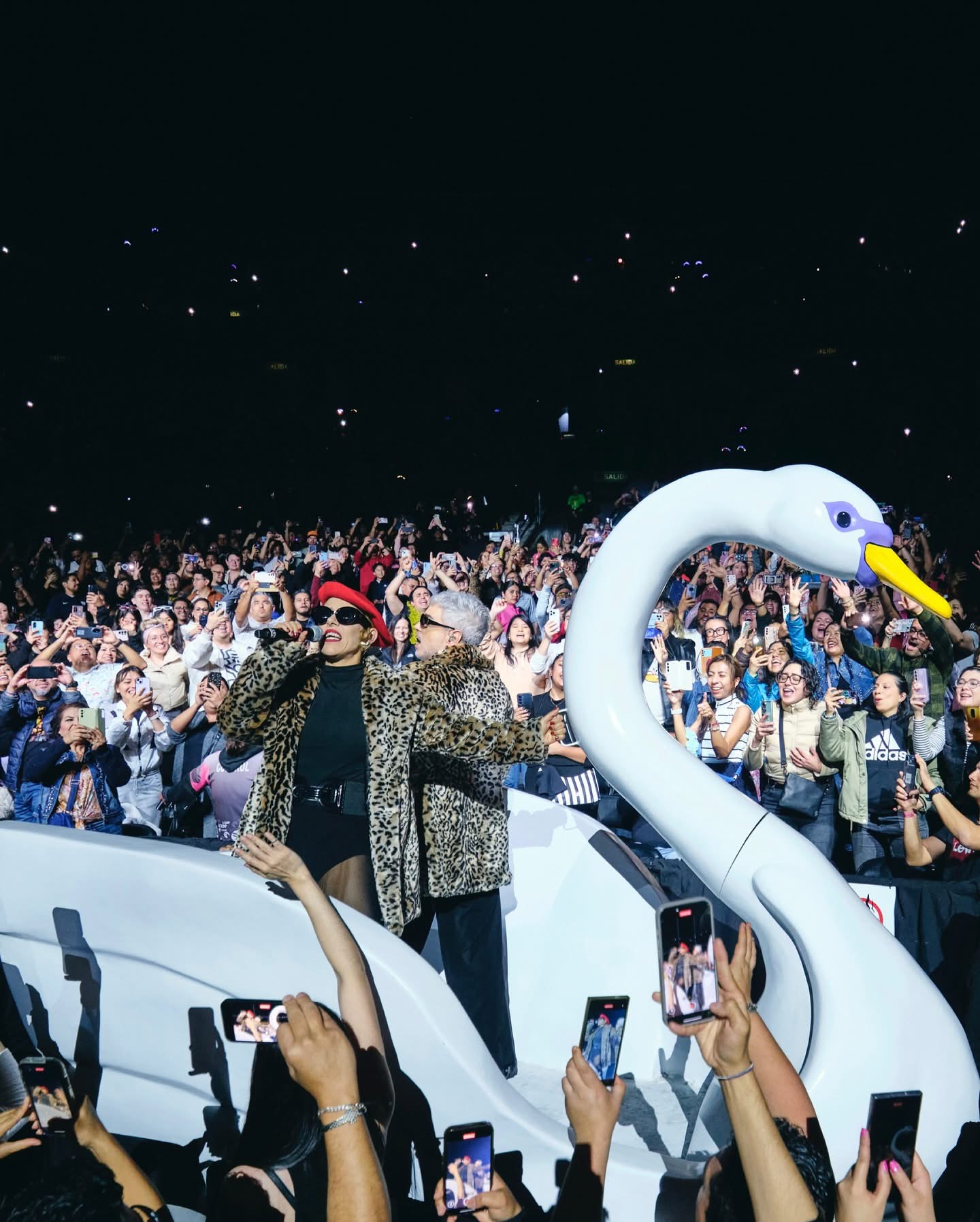 Miranda! Brillos, éxitos y emoción:  Nos regala una noche épica en el palacio de los deportes