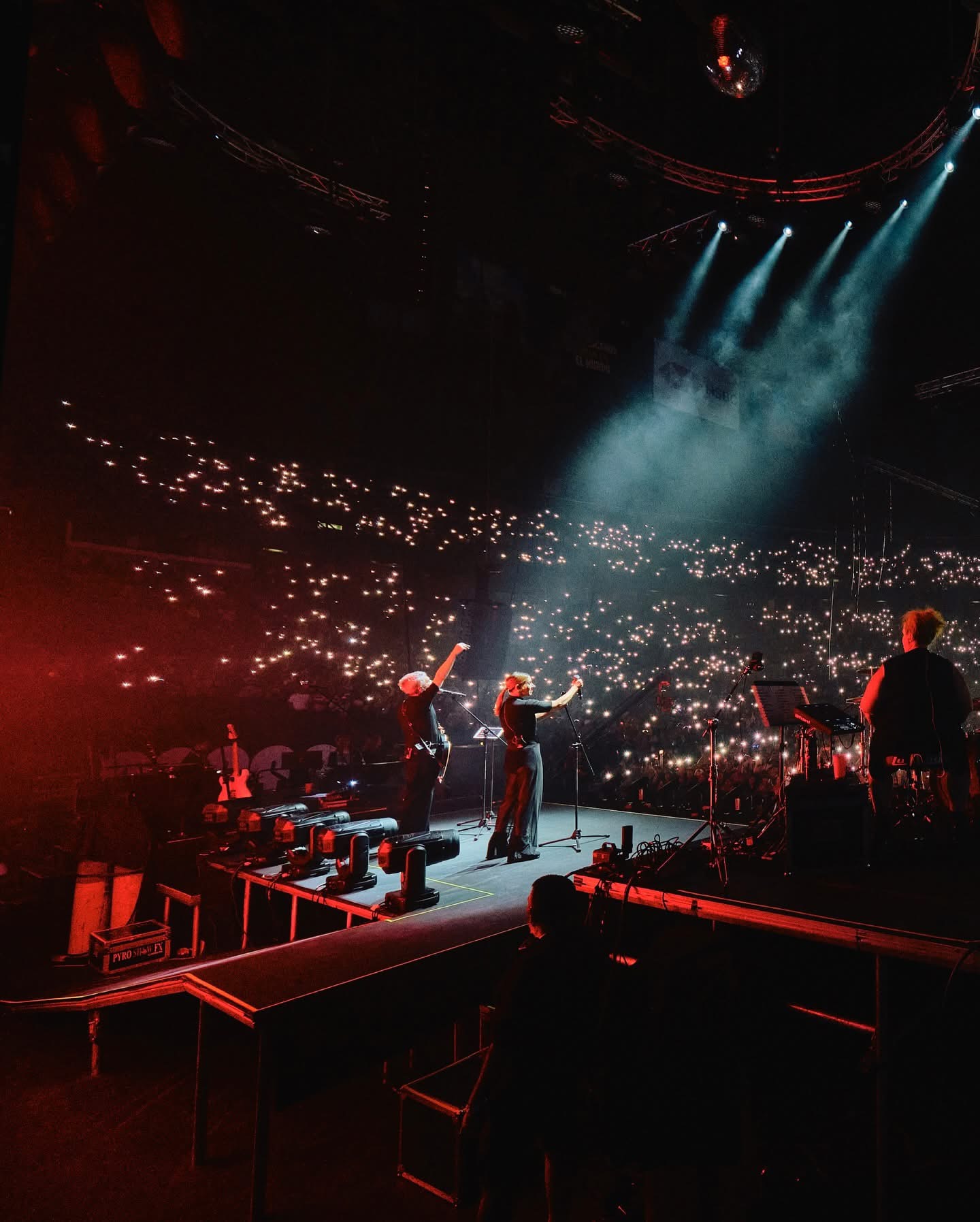 Miranda! Brillos, éxitos y emoción:  Nos regala una noche épica en el palacio de los deportes